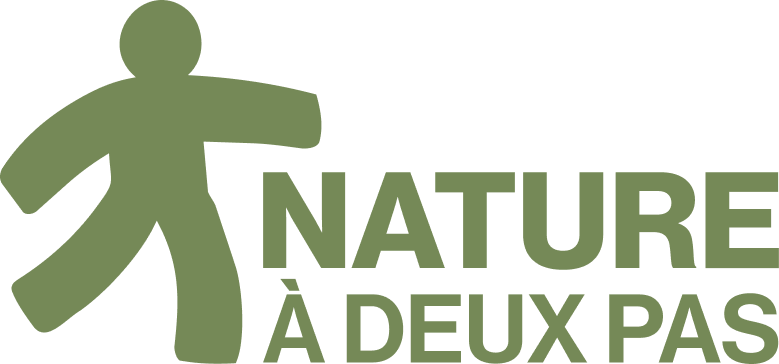 Logo nature à deux pas vert