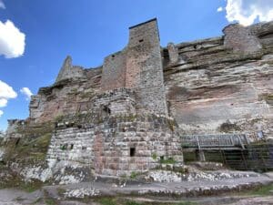 Château fort de Fleckenstein en Alsace crédit photo ©Anaïse Mazzanti Lang