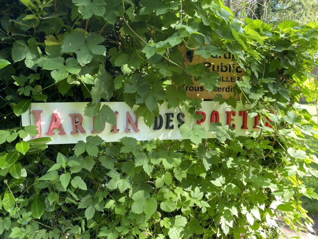 le jardind es poètes crédit photo ©Anaïse Mazzanti Lang