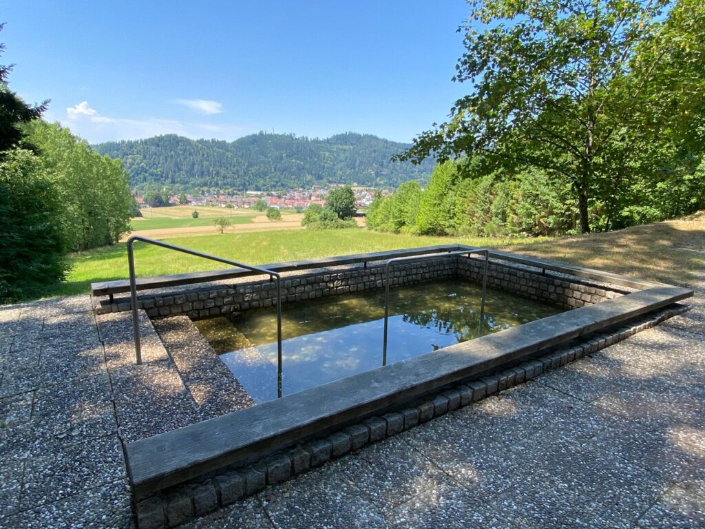 Bassin kneipp à Zell Ham Harmersbach