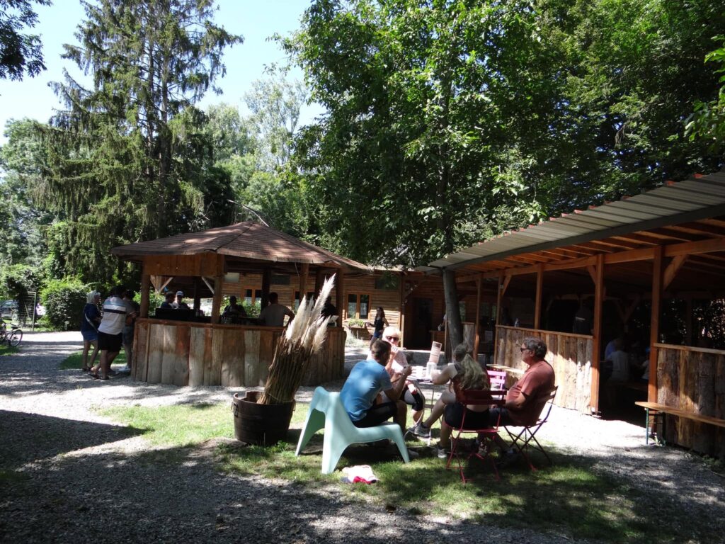 Elsass Kebab au Davy Crockett Camp à Kolbsheim près de Strasbourg