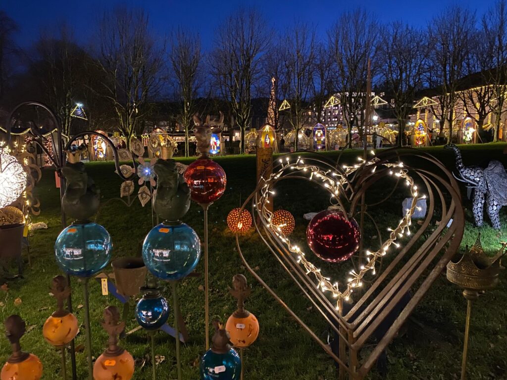 nocturne marché de noel de baden baden en allemagne - nature à deux pas Anaïse Mazzanti
