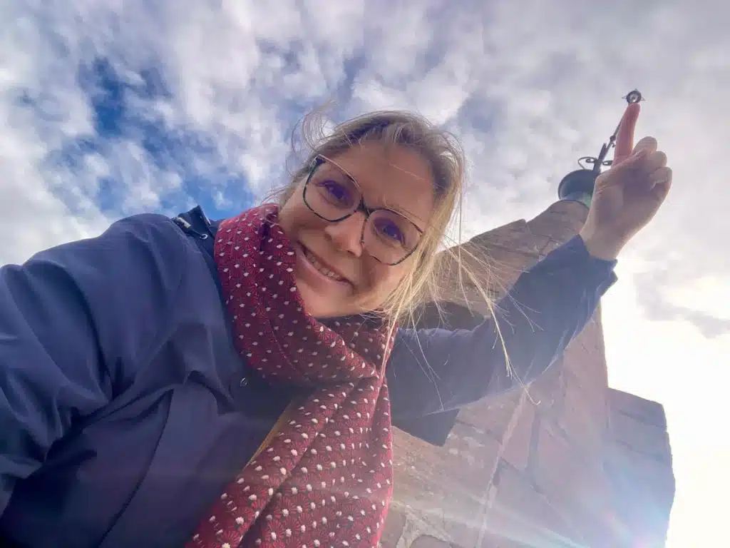 Anaïse Mazzanti au Rocher de Dabo en Moselle