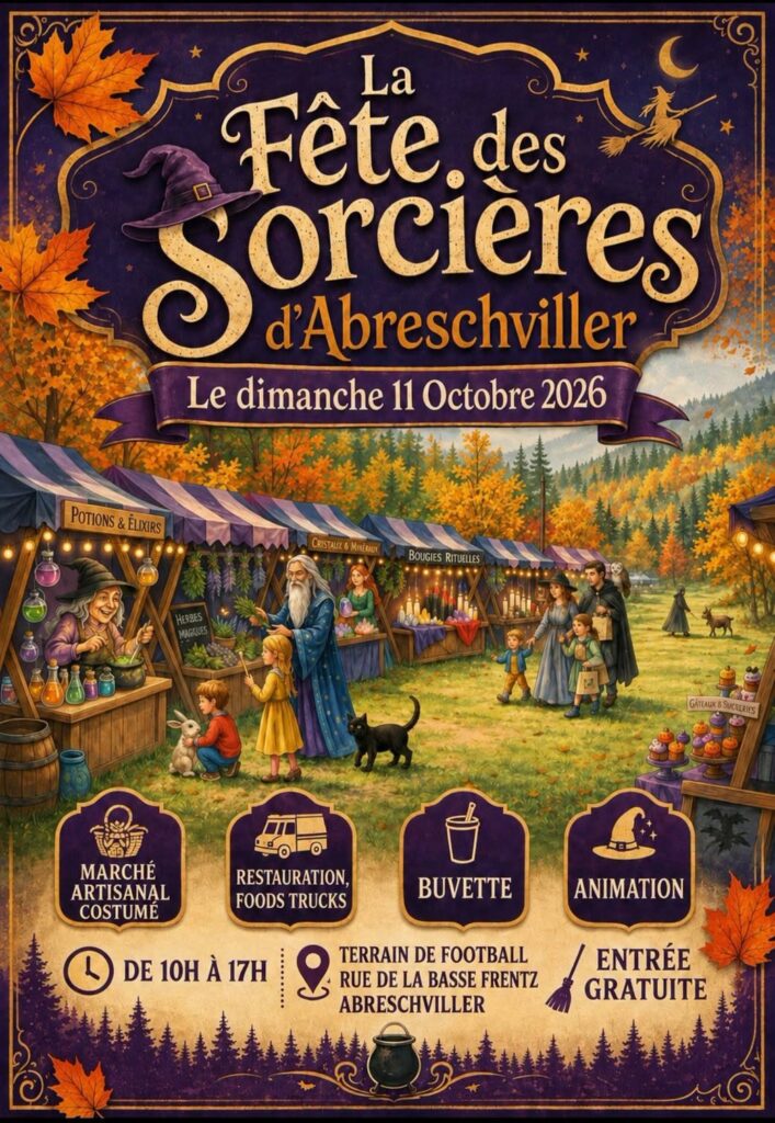 Fête des Sorcières d’Abreschviller 2026 en Moselle - sortie nature en famille